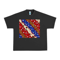 Pigment Black 4th of July USA flag leopard cowhide 20oz tumbler Urban Heavy Tee - Neo Western