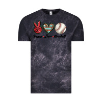Cloud Black peace love west Vintage Tee - BarkalooDesign