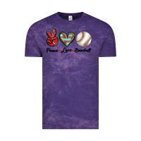 Cloud Purple peace love west Vintage Tee - BarkalooDesign