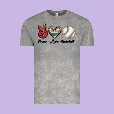 Peace Love West Vintage Tee Designed By Barkaloodesign