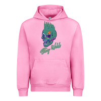 Fuchsia Pink Stay Wild Urban Hoodie - Bettercallsaul