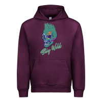 Mauve Wine Stay Wild Urban Hoodie - Bettercallsaul