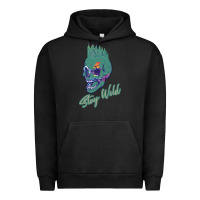 Pigment Black Stay Wild Urban Hoodie - Bettercallsaul