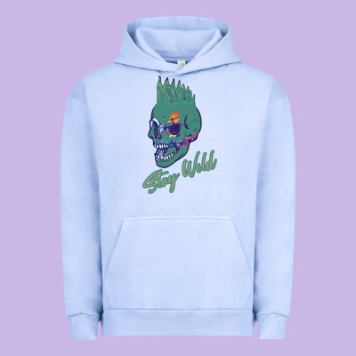 Stay Wild Urban Hoodie Designed By Bettercallsaul