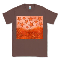 Chestnut orange glitter star Classic Tee - JahusDesignShop