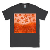 Smoke orange glitter star Classic Tee - JahusDesignShop