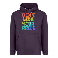 Plum dont hide your pride Heavyweight Hoodie - MaliasSmallBusiness