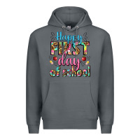 Rock happy first day of school Premium Hoodie - BundleAndBundleShop