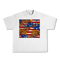 Lunar Rock 4th of July USA flag leopard sunflower 20oz tumble Urban Heavy Tee - Neo Western