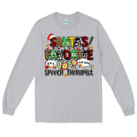 Moon Dust santas favorite speech therapist Long Sleeve Tee - AdoDesignShop