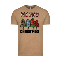 Vintage Coffee merry christmas trees Vintage Tee - RanaPortraitStore