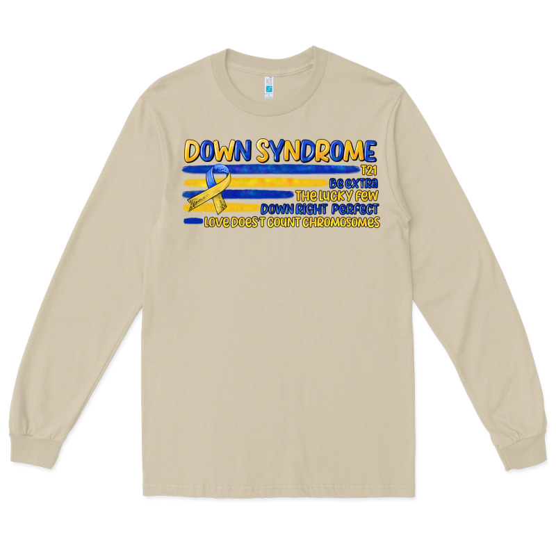 Down Syndrome Long Sleeve Tee by Artiststas | Teevron