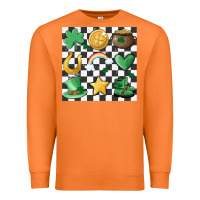 Carrot checker board lucky charms Premium Sweatshirt - MaliasSmallBusiness