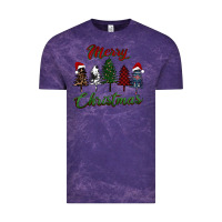 Cloud Purple merry christmas trees Vintage Tee - RanaPortraitStore