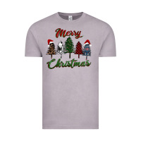 Vintage Zinc merry christmas trees Vintage Tee - RanaPortraitStore
