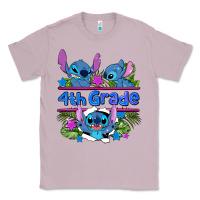 Lilac preview flower stitch 4 th grade Classic Tee - AdoDesignShop