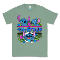 Sage preview flower stitch 4 th grade Classic Tee - AdoDesignShop