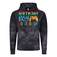 Cloud Black birthday boy to level up Vintage Hoodie - JahusDesignShop