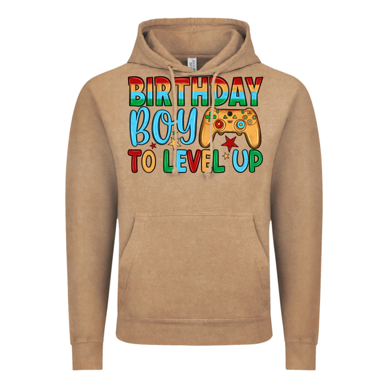 Birthday Boy To Level Up Vintage Hoodie by JahusDesignShop | Teevron