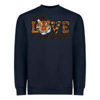 Navy love of the wildcats Heavyweight Sweatshirt - RanaPortraitStore