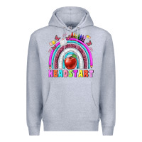 Heather Grey headstart Premium Hoodie - BundleAndBundleShop