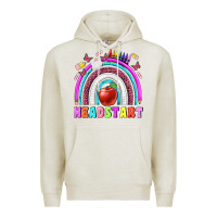 Oatmeal Heather headstart Premium Hoodie - BundleAndBundleShop