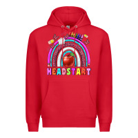 Red headstart Premium Hoodie - BundleAndBundleShop
