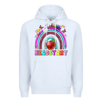 White headstart Premium Hoodie - BundleAndBundleShop