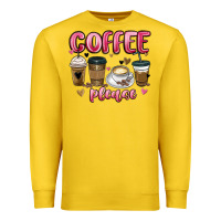 Lemon coffee please Premium Sweatshirt - MaliasSmallBusiness