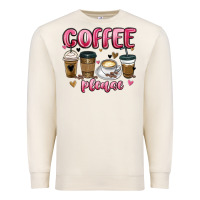 Sandshell coffee please Premium Sweatshirt - MaliasSmallBusiness
