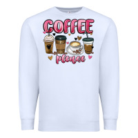 White coffee please Premium Sweatshirt - MaliasSmallBusiness
