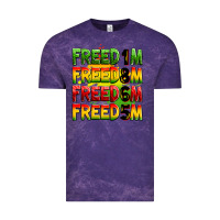 Cloud Purple Freedom 1865 Vintage Tee - Zillion Design Studio