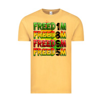 Vintage Mustard Freedom 1865 Vintage Tee - Zillion Design Studio