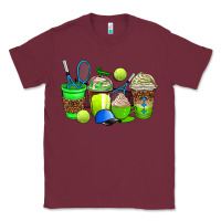 Burgundy tennis coffee cups Classic Tee - AdoDesignShop