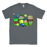 Charcoal Heather tennis coffee cups Classic Tee - AdoDesignShop
