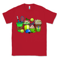 Red tennis coffee cups Classic Tee - AdoDesignShop