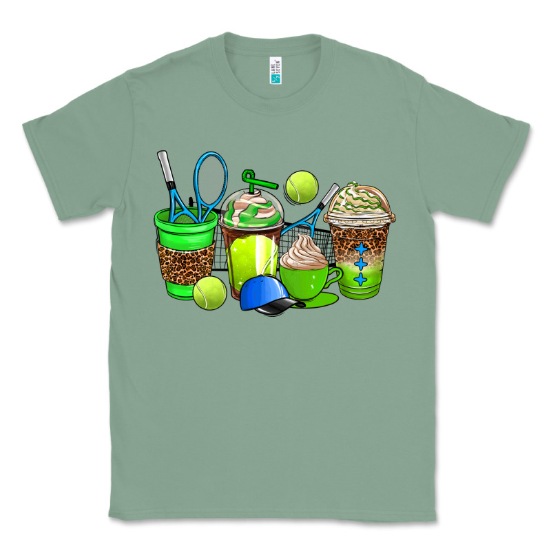 Tennis Coffee Cups Classic Tee by AdoDesignShop | Teevron