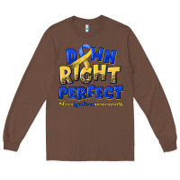 Chestnut down right perfect down syndrome Long Sleeve Tee - Artiststas