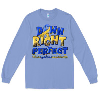Colony Blue down right perfect down syndrome Long Sleeve Tee - Artiststas