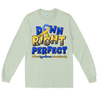 Matcha down right perfect down syndrome Long Sleeve Tee - Artiststas