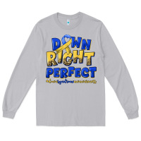 Moon Dust down right perfect down syndrome Long Sleeve Tee - Artiststas