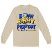 Mushroom down right perfect down syndrome Long Sleeve Tee - Artiststas