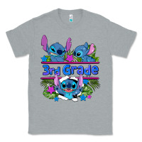 Heather Grey preview flower stitch 3rd grade Classic Tee - AdoDesignShop