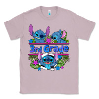 Lilac preview flower stitch 3rd grade Classic Tee - AdoDesignShop