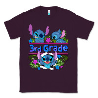 Plum preview flower stitch 3rd grade Classic Tee - AdoDesignShop
