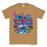Toasted Coconut preview flower stitch 3rd grade Classic Tee - AdoDesignShop