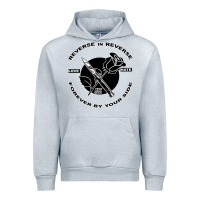 Heather Grey Reverse ın Reverse Love Hate Forever By Your Sıde Urban Hoodie - Bettercallsaul