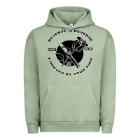 Pigment Oil Green Reverse ın Reverse Love Hate Forever By Your Sıde Urban Hoodie - Bettercallsaul