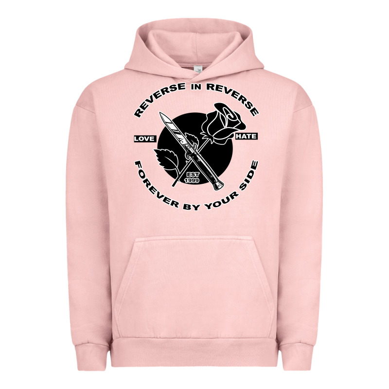 Reverse ın Reverse Love Hate Forever By Your Sıde Urban Hoodie by Bettercallsaul | Teevron