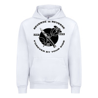 White Reverse ın Reverse Love Hate Forever By Your Sıde Urban Hoodie - Bettercallsaul